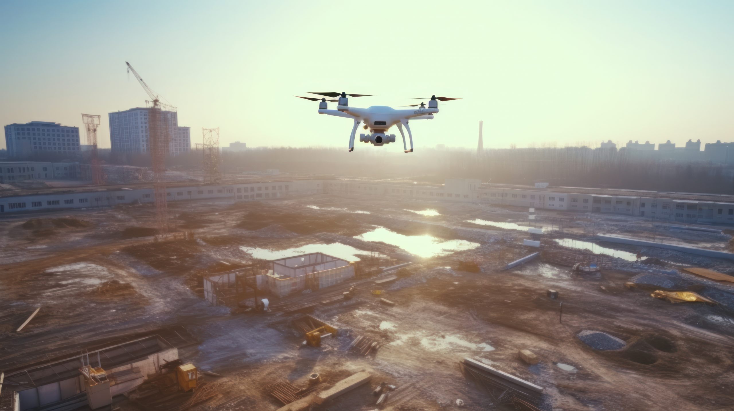 Utilizing Drones in Crane Operations: Aerial Perspectives for Precision